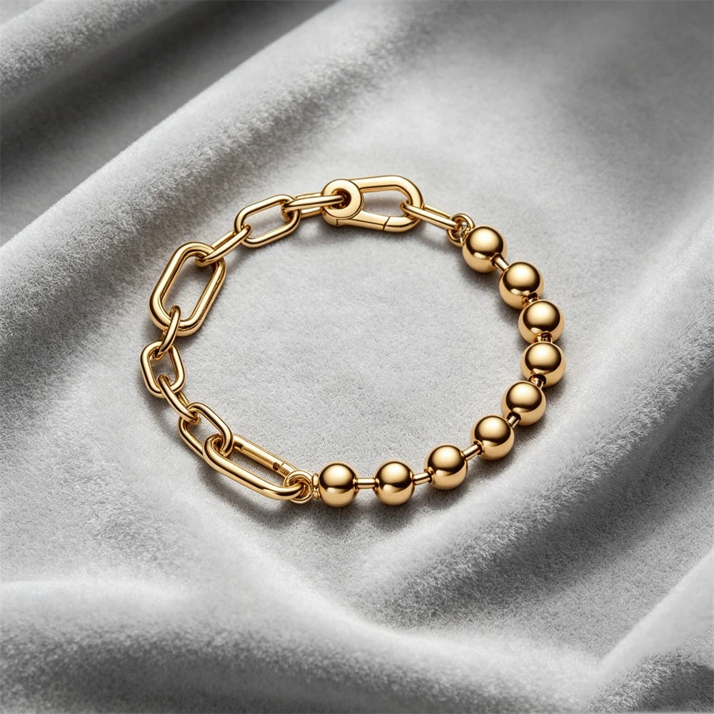 Bracelet Étoile in Gold — minimalist stainless steel bracelet by Élan by AKI