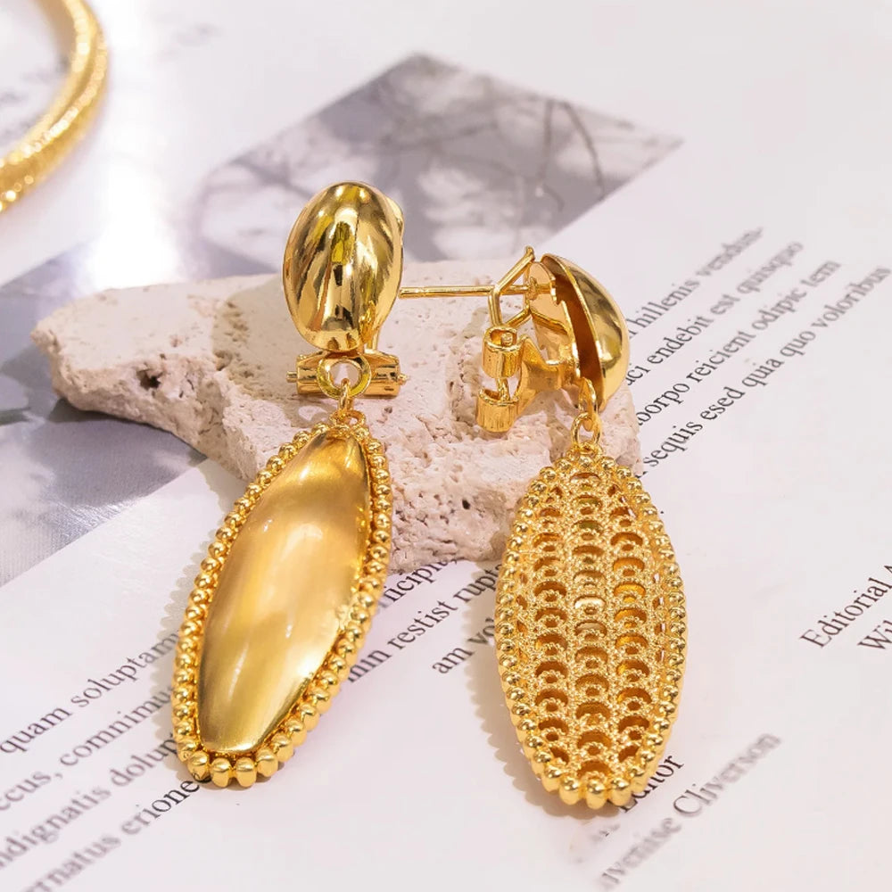 Joja Drop Earrings – 18K Gold-Plated | ÉLAN by AKI