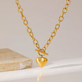Necklace Elara in gold — minimalist everyday necklace by Élan by AKI