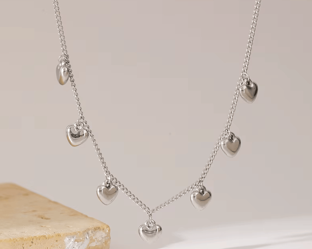 Necklace Mindy in silver — minimalist everyday necklace by Élan by AKI