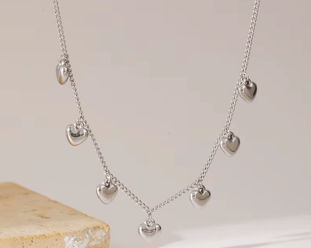 Necklace Mindy in silver — minimalist everyday necklace by Élan by AKI